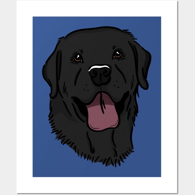 Black Lab Wall Art by rmcbuckeye